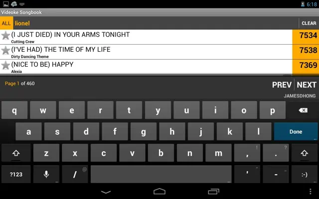 Videoke Songbook android App screenshot 4